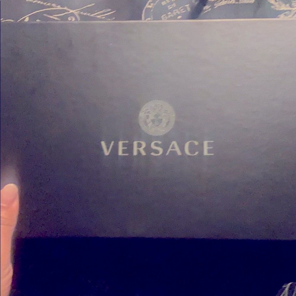 Versace multicolor slides